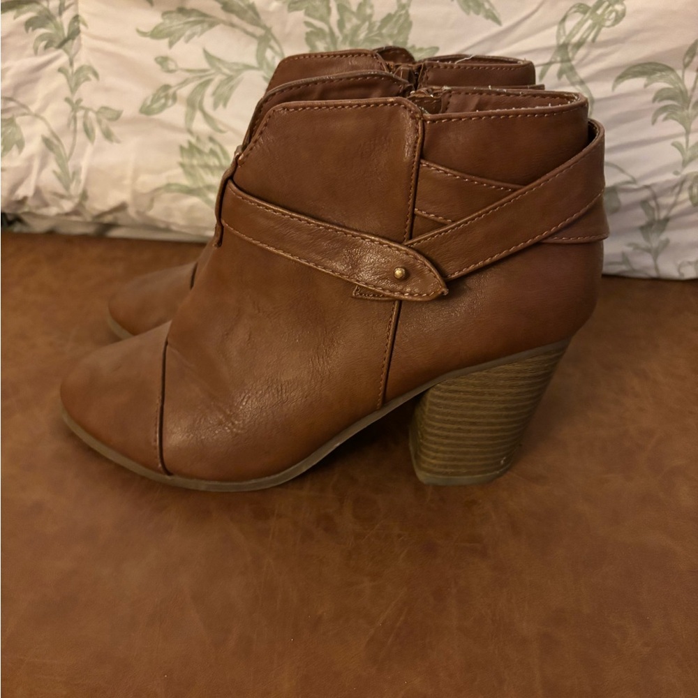 Brown Ankle Boots for Women